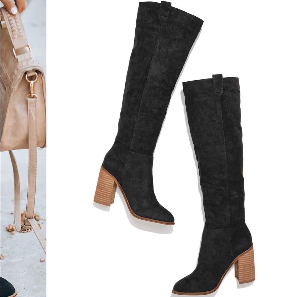 Vici SAINT SLOUCH BOOT - BLACK